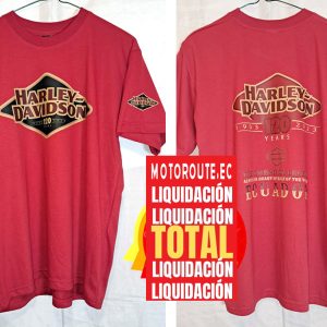 Camiseta HD 120 aniversario Roja (liquidacion)