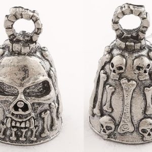 Campana Biker Skull Huesos