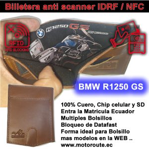 BMW 1250 Billetera anti IDRF / NFC