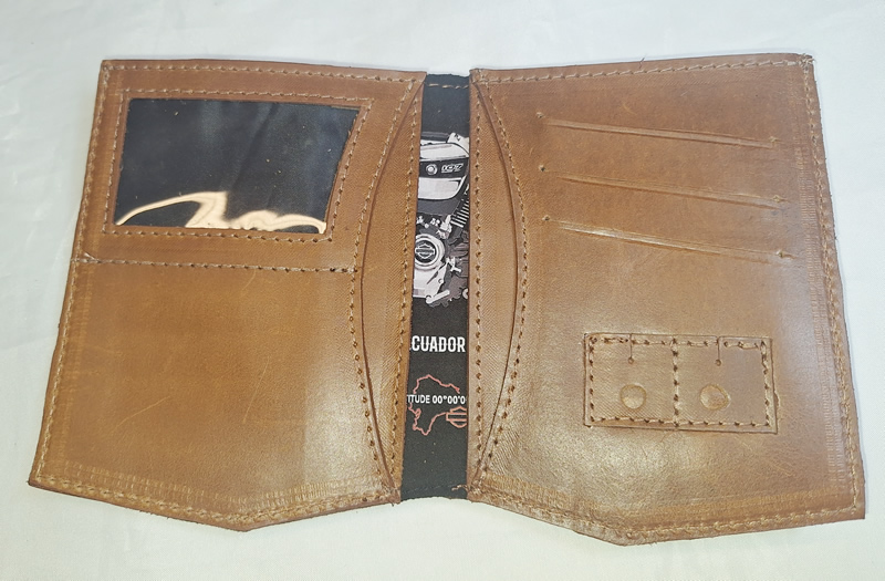 Harley Road color cafe Billetera anti IDRF /NFC - Imagen 6