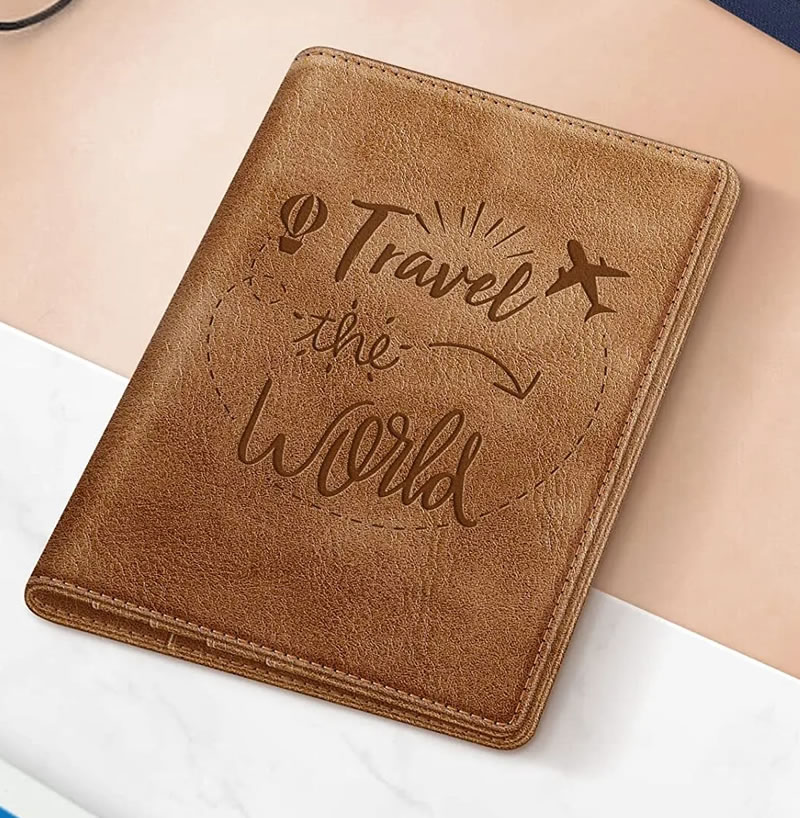 Porta Pasaporte IDRF Travel the World Cafe - Imagen 4