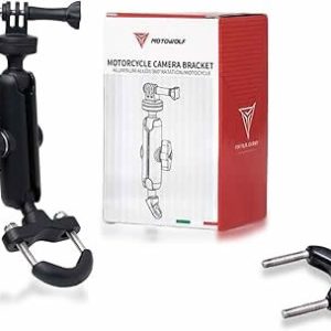 Soporte Camara de accion Motowolf