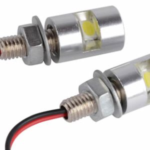 Pernos para placa con luz