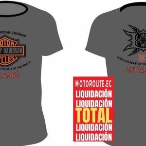 Camiseta gris HD Ecuador XL (liquidacion)