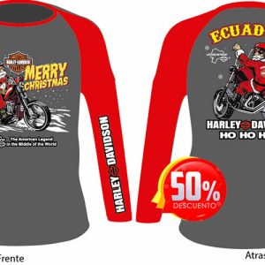 Camiseta Navidad HD Gris Conmemorativa Ecuador