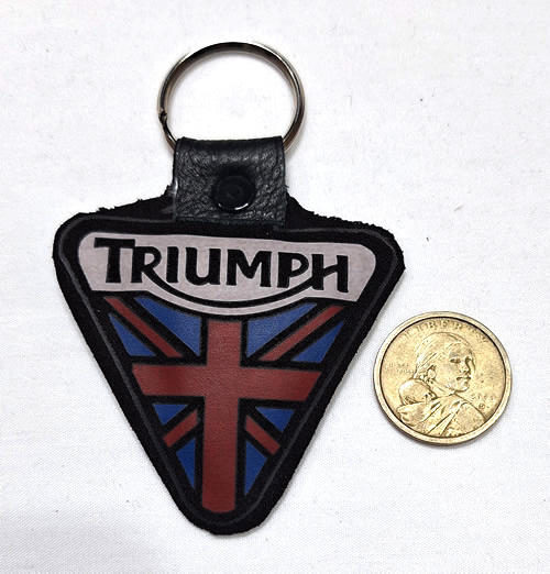 Llavero Triumph Textil promocional - Imagen 2