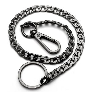Cadena de Billetera Negro
