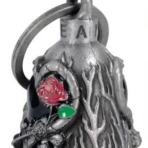 Campana logo corazon y rosas