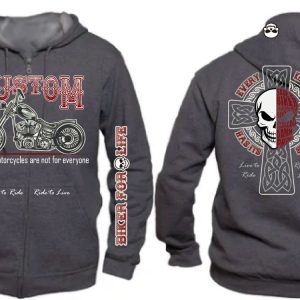 Hoodie con capucha CUSTOM color GRIS