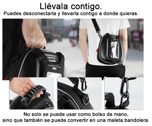 maleta te tanque para BMW 1250cc - Imagen 4