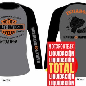 Camiseta gris HD Ecuador 2xl (liquidacion)
