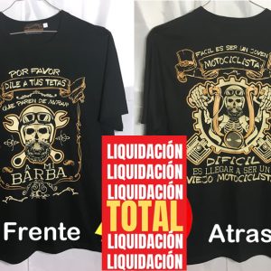 Camisetas Vintage Barba en liquidacion