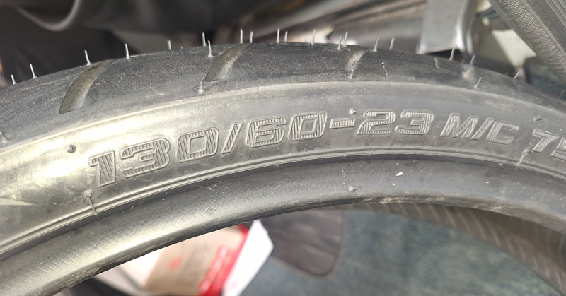 Shinko llanta delantera 777 CRUISER HD 130/60 R23 - Imagen 3
